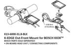 KEDGE Bosch Kiox E-Bike Out-Front Lenkerhalterung