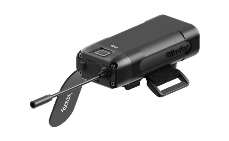 Knog Blinder X Action 2300 Helmlampe + Powerbank 10.000mAh