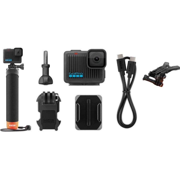 GoPro HERO Specialty+ Sport Bundle - Action-Kamera + Halterungen + SD-Karte + Case
